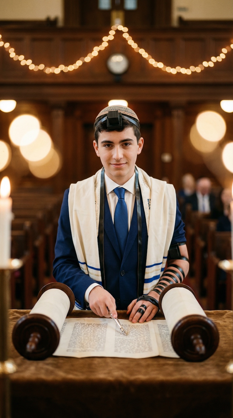 Moderator für Bar Mitzwa 